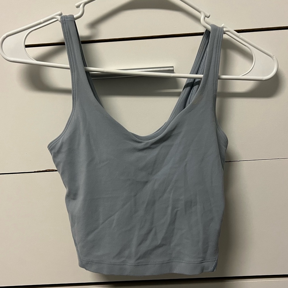 Size 0 light blue lululemon align tank top